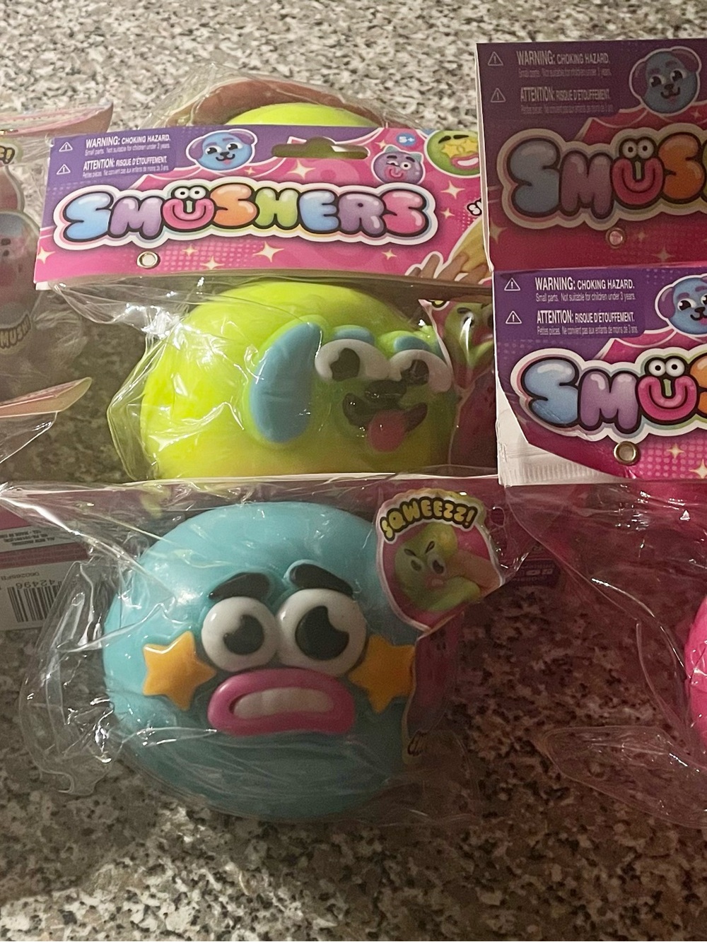 Orb Curiosities Smushers Funny Face Squishies